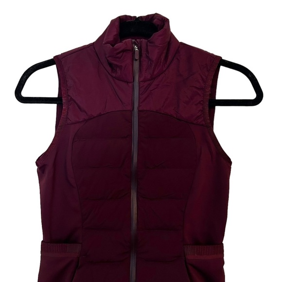 Lululemon Down For It All Vest Dark Adobe - Picture 8 of 15